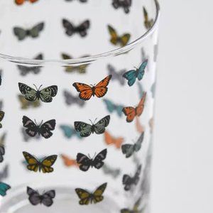 URBAN OUTFITTERS BUTTERFLY DAINTY GLASS